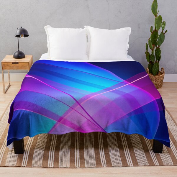 Item preview, Chromatic Waves “Aurora Pulse” | Neon Magenta and Cyan Gradient Flow designed and sold by CMdigit.