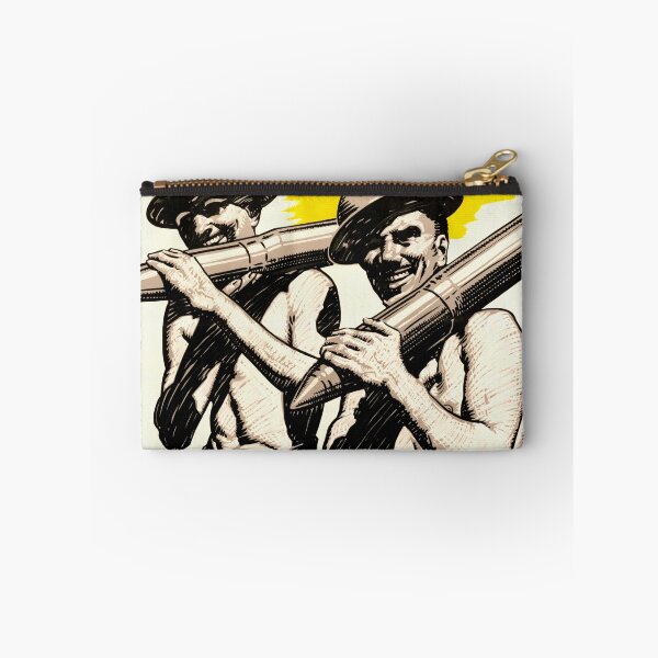 Item preview, Vintage WWII Propaganda Poster | Bold Yellow & Black Art | Industrial Mobilization | More Zinc & More Shells Call to Action designed and sold by artofuniverse.