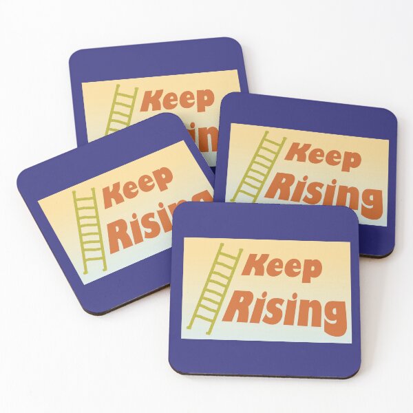 Item preview, Keep Rising-Motivational Typography designed and sold by PVTCreations.