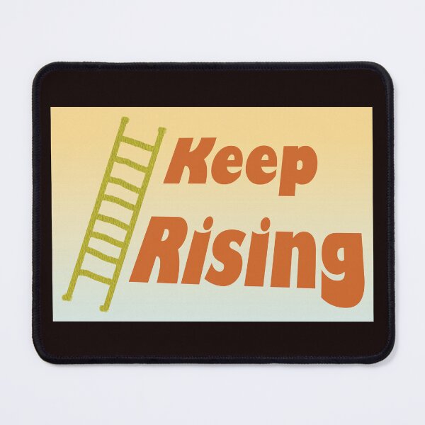 Item preview, Keep Rising-Motivational Typography designed and sold by PVTCreations.