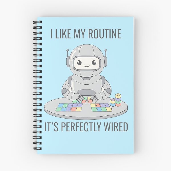 Item preview, I Like My Routine It’s Perfectly Wired Autism designed and sold by Joyful-Park.