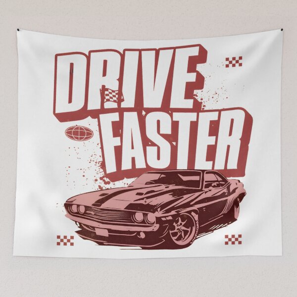 Item preview, Drive Faster designed and sold by MarshalPOD.