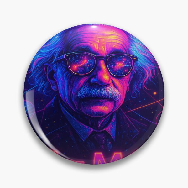 Item preview, Cosmic Genius – Neon Einstein and the Energy of the Universe designed and sold by G33K STORE.