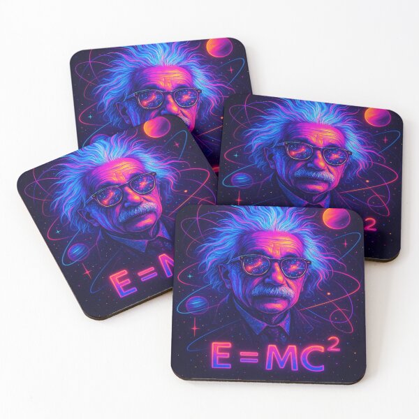 Item preview, Cosmic Genius – Neon Einstein and the Energy of the Universe designed and sold by G33K STORE.