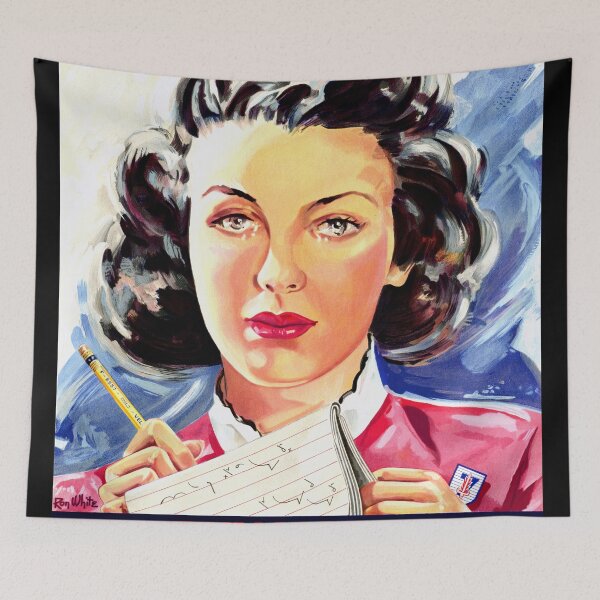Item preview, Vintage WWII Propaganda Poster | Buy More Victory Bonds Art Print | Patriotic Female Figure | Mid-Century Commercial Art designed and sold by artofuniverse.