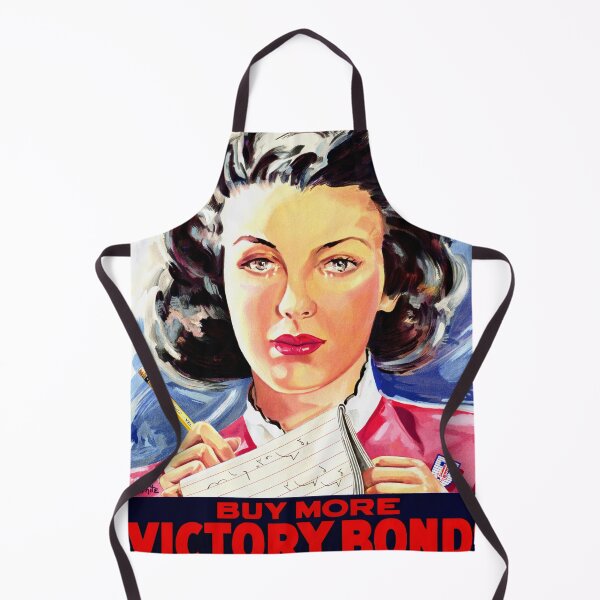 Item preview, Vintage WWII Propaganda Poster | Buy More Victory Bonds Art Print | Patriotic Female Figure | Mid-Century Commercial Art designed and sold by artofuniverse.
