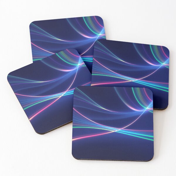 Item preview, Chromatic Waves “Prism Current” | Rainbow Neural Flow Abstract Pattern designed and sold by CMdigit.