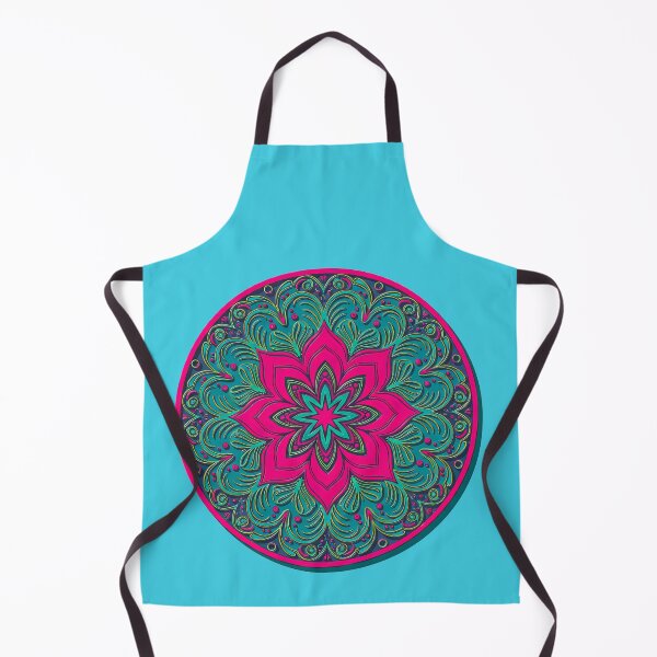 Item preview, Pink Teal Mandala Pattern Meditation Abstract Geometric designed and sold by TeeARTHY.