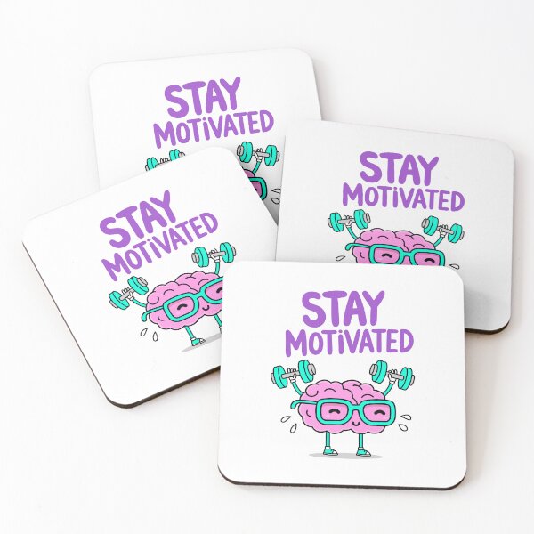 Item preview, Stay Motivated Brain Workout Dumbbells designed and sold by ArtCustomDesign.