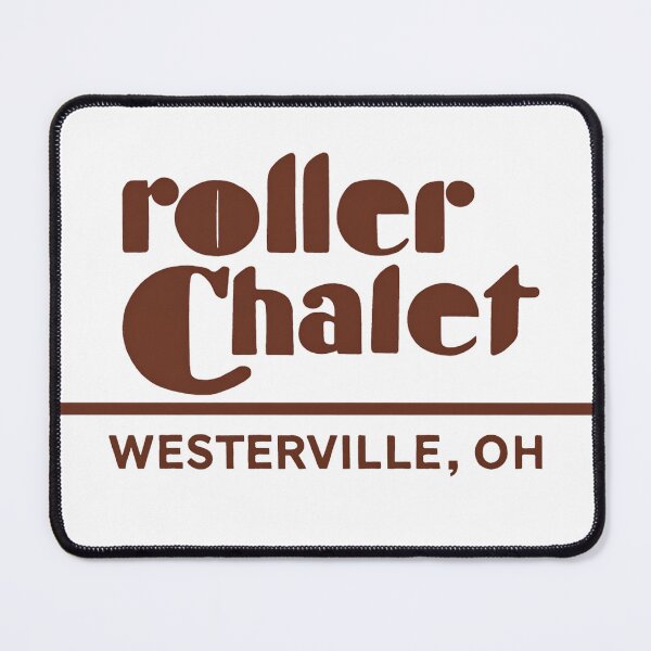 Item preview, Roller Chalet Westerville OH Vintage Retro Skating Rink Logo designed and sold by Thurman Ave Collective.