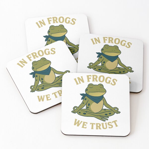 Item preview, In Frogs We Trust Protest Frog designed and sold by AriaBreeze.
