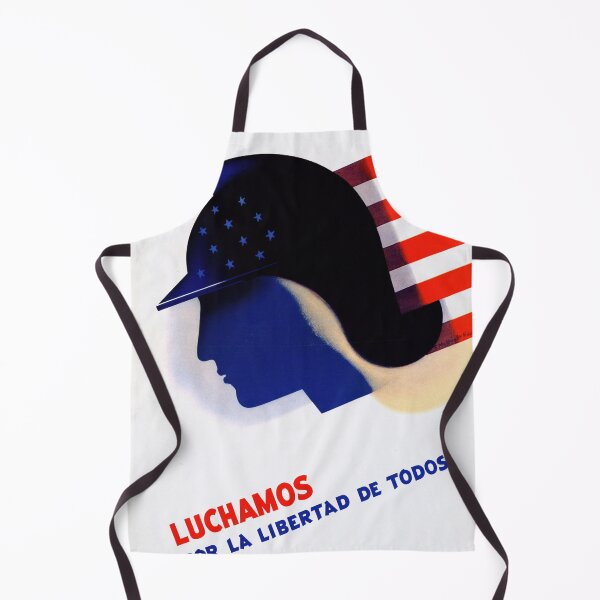 Item preview, WWII Propaganda Poster | Edward McKnight Kauffer Art | Minimalist Soldier Helmet & American Flag Design | Patriotic Wall Art designed and sold by artofuniverse.