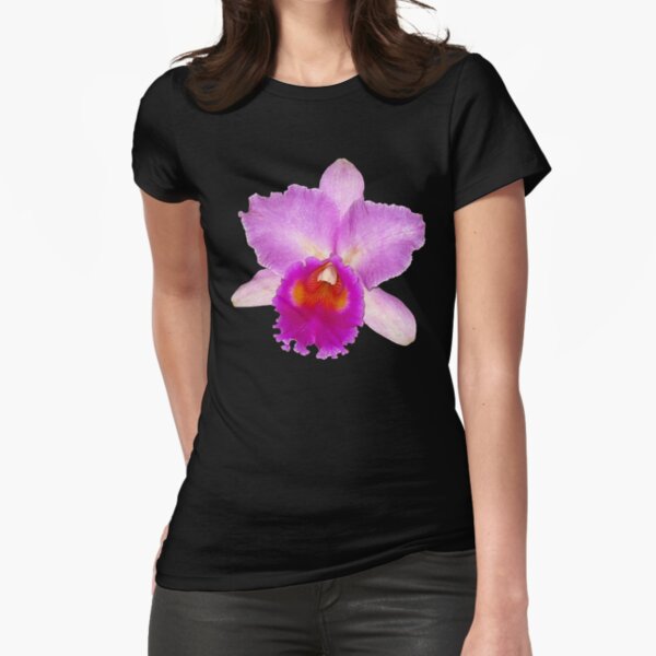 Orchid #7 Fitted T-Shirt
