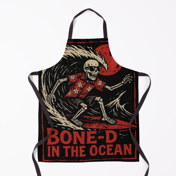 Item preview, Spooky Skeleton Surfer designed and sold by Shipwrecked2020.
