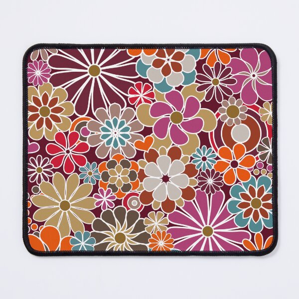 Item preview, Retro Groovy Floral Pattern designed and sold by Alondra.