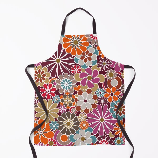 Item preview, Retro Groovy Floral Pattern designed and sold by Alondra.