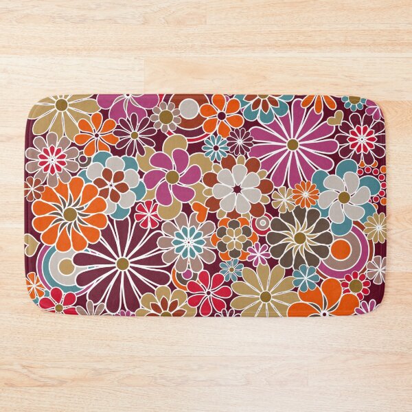 Item preview, Retro Groovy Floral Pattern designed and sold by Alondra.