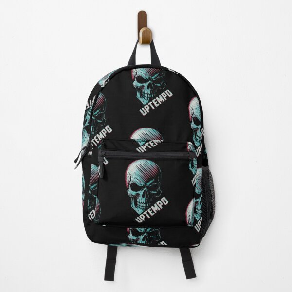 Item preview, Uptempo 3D Glitch Skull - Vaporwave Techno & Hardcore Design designed and sold by SPAZE-Typo.