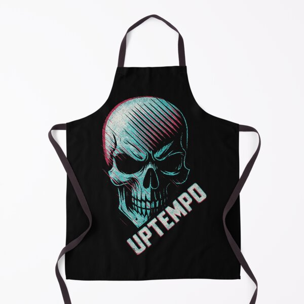 Item preview, Uptempo 3D Glitch Skull - Vaporwave Techno & Hardcore Design designed and sold by SPAZE-Typo.