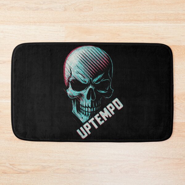 Item preview, Calavera con fallas 3D Uptempo: diseño vaporwave techno y hardcore designed and sold by SPAZE-Typo.