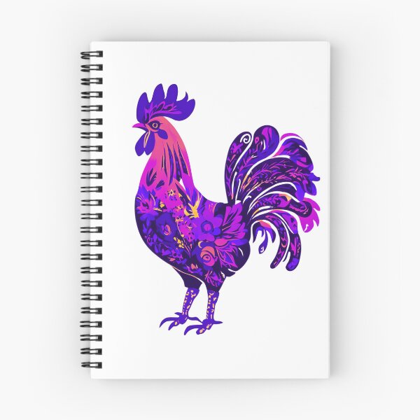 Item preview, Neon Folk Rooster – Modern Twist on Polish Tradition designed and sold by AmberWit.