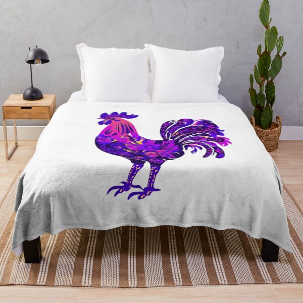 Item preview, Neon Folk Rooster – Modern Twist on Polish Tradition designed and sold by AmberWit.