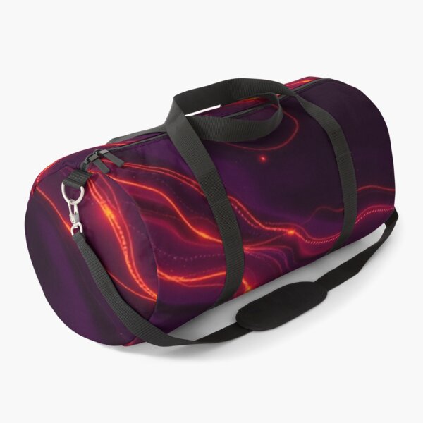 Item preview, Chromatic Waves “Pulse Divergence” | Fiery Amber and Crimson Energy Flow Pattern designed and sold by CMdigit.