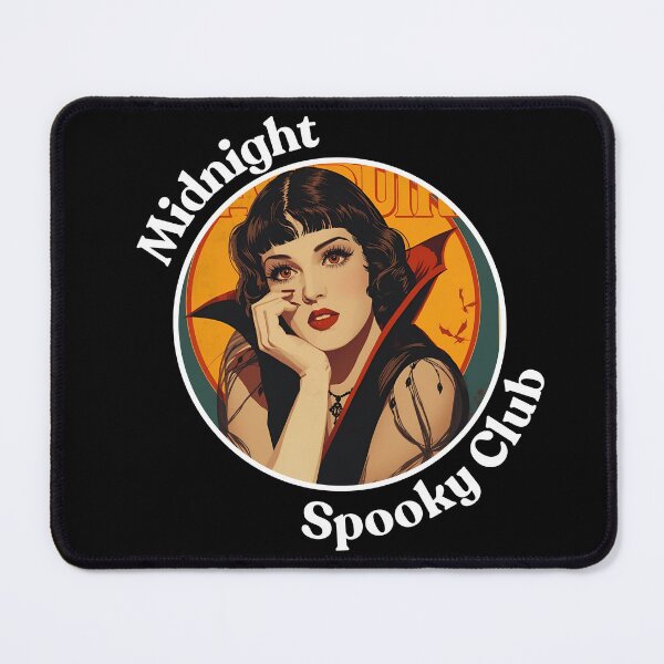 Item preview, Vintage Vampire Woman Club Midnight Spooky Club designed and sold by Vintage City.