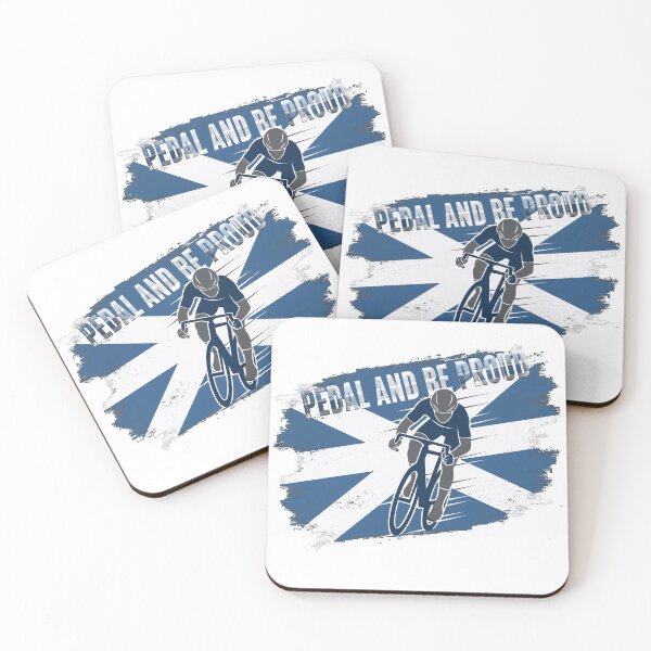 Item preview, Scottish Cycling Shirt Pedal and Be Proud | Scotland Flag Bike Rider Gift designed and sold by Loom on the Loch.