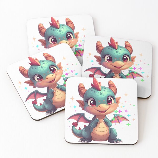 Artikelvorschau, Kleiner Babydrachen aus dem Märchenwald entworfen und verkauft von SimonsDesignArt.