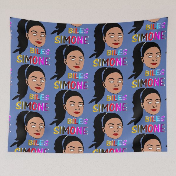 Item preview, Simone Bile illustration designed and sold by ZooStateofMind.