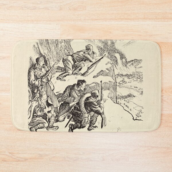 Item preview, United Yugoslav Relief Fund WWII Poster | Support Partisans & Aid Efforts | Historical Propaganda Art | 1942 Sketch designed and sold by artofuniverse.