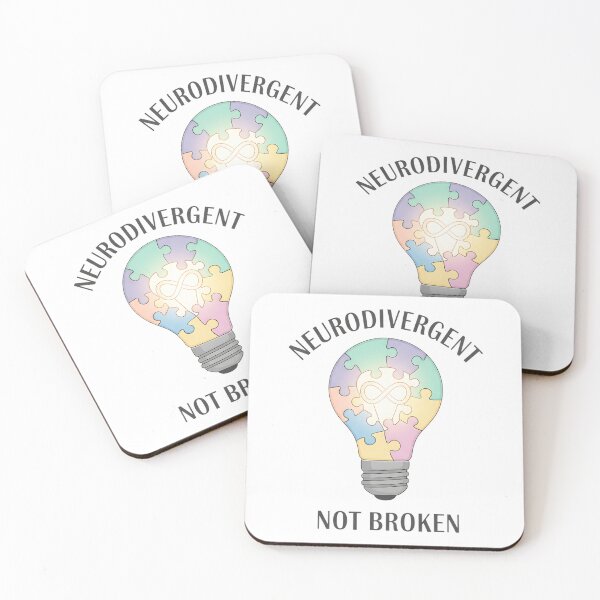 Item preview, Neurodivergent Not Broken  designed and sold by Joyful-Park.
