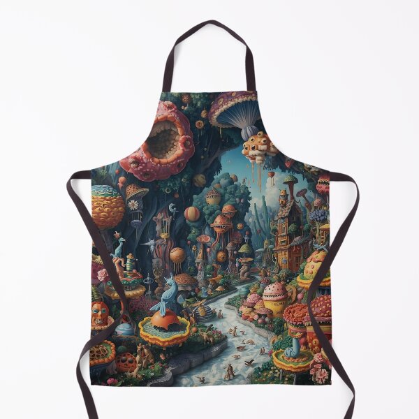 Item preview, Abstract Eden | Vibrant Reinterpretation of the Garden of Paradise designed and sold by PonmeOtraShop.