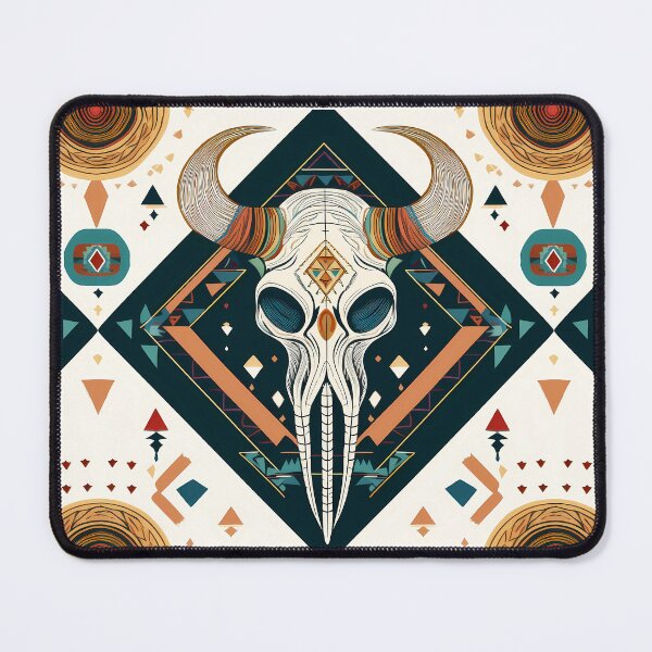 Item preview, cow skull skeleton american style designed and sold by Clara Fruggeri.