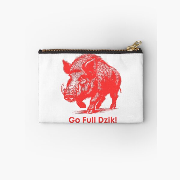 Item preview, Go Full Dzik – Wild Boar Power Design - Red Edition designed and sold by AmberWit.