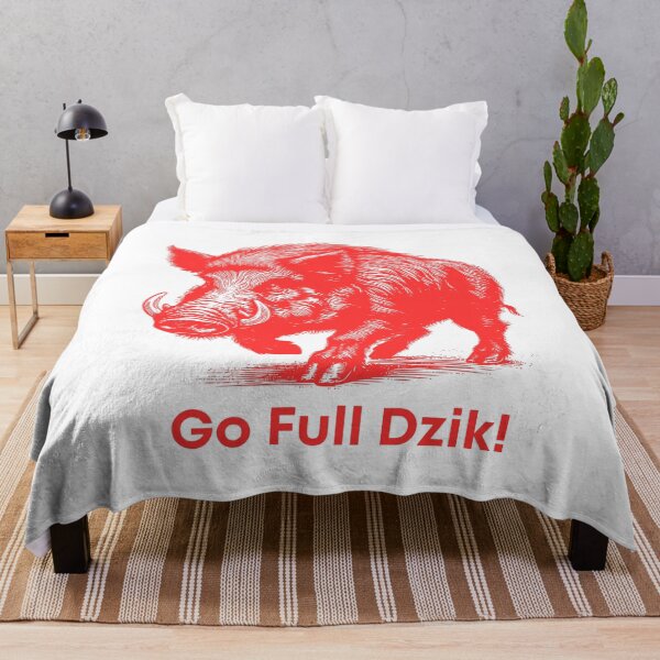 Item preview, Go Full Dzik – Wild Boar Power Design - Red Edition designed and sold by AmberWit.