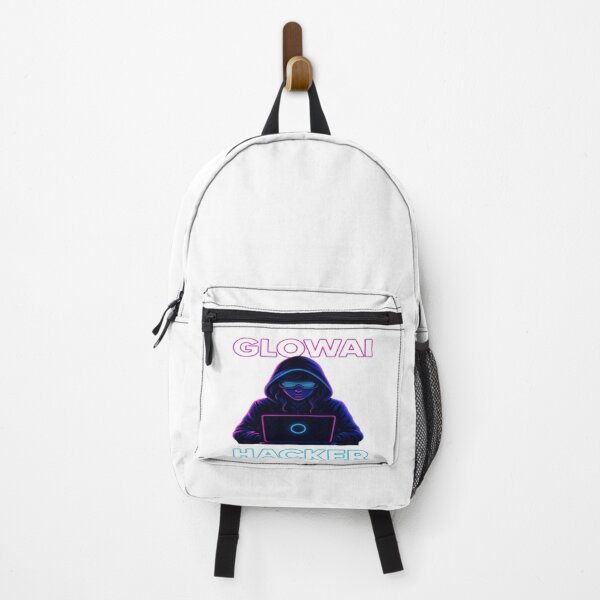 Item preview, GlowAI Hacker – Neon Cyberpunk Tech Art designed and sold by GlowAIDesigns.