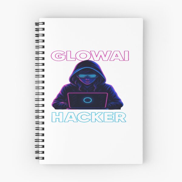 Item preview, GlowAI Hacker – Neon Cyberpunk Tech Art designed and sold by GlowAIDesigns.