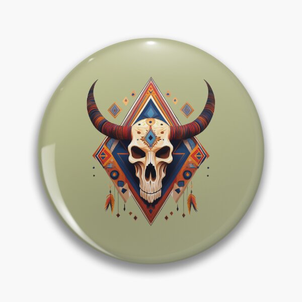 Item preview, Taurus skull graphic design designed and sold by Clara Fruggeri.