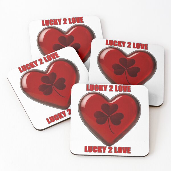 Item preview, Love, luck, heart, clover, romantic, bold, vibrant, gift, designed and sold by hardingcarl2.