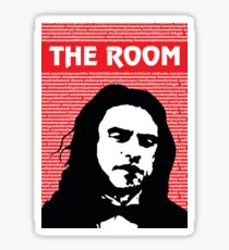 The Room Disaster Artist Tommy Wiseau Greg Sestero Sticker