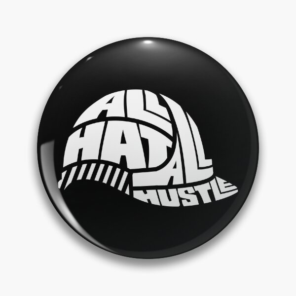 Item preview, All Hat All Hustle - Hard Hat Typography  designed and sold by Vector-Artist.