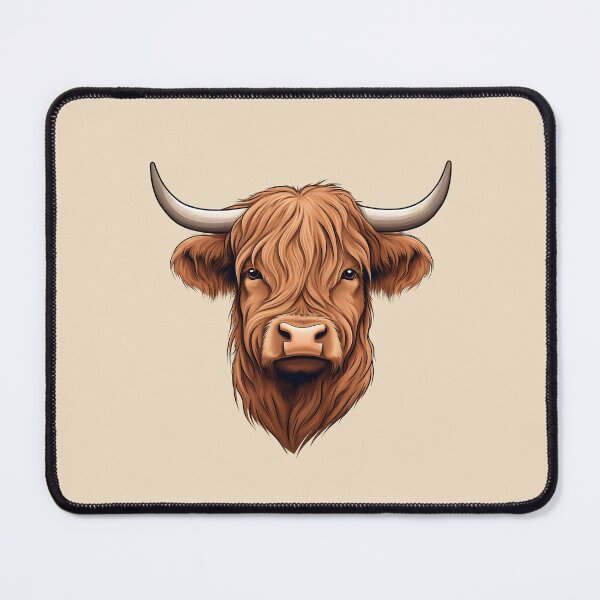 Item preview, Cute Scottish Highland Cow - Digital Art | WanderUpNorthCo. designed and sold by WanderUpNorth.