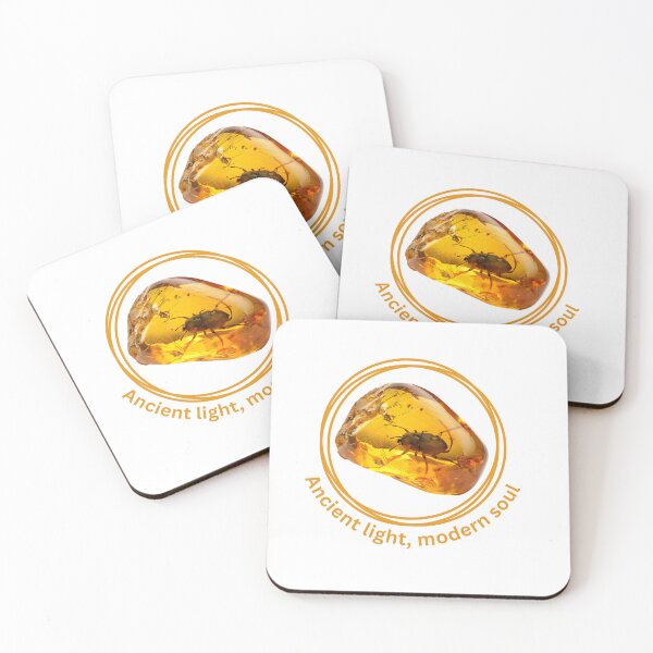 Item preview, Ancient light, modern soul – Amber Fossil Design designed and sold by AmberWit.