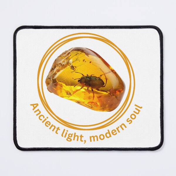 Item preview, Ancient light, modern soul – Amber Fossil Design designed and sold by AmberWit.