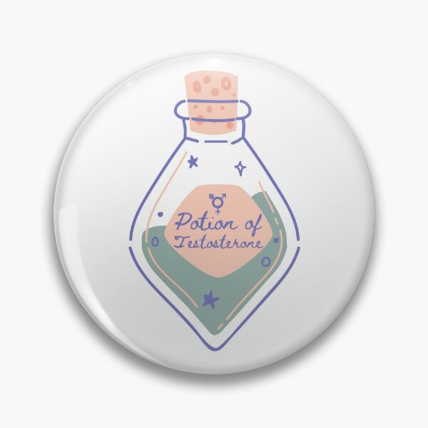 Item preview, Pastel Potion of Testosterone  designed and sold by maxamillionbux.