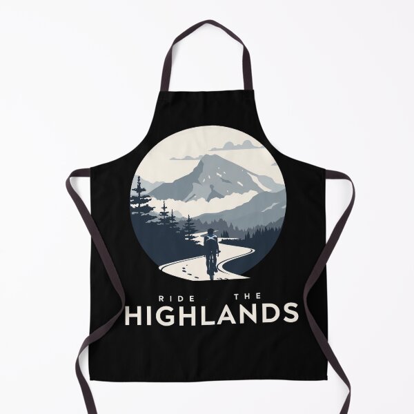 Item preview, Scottish Cycling Design Ride the Highlands | Scotland Mountain Landscape Bike Gift designed and sold by Loom on the Loch.