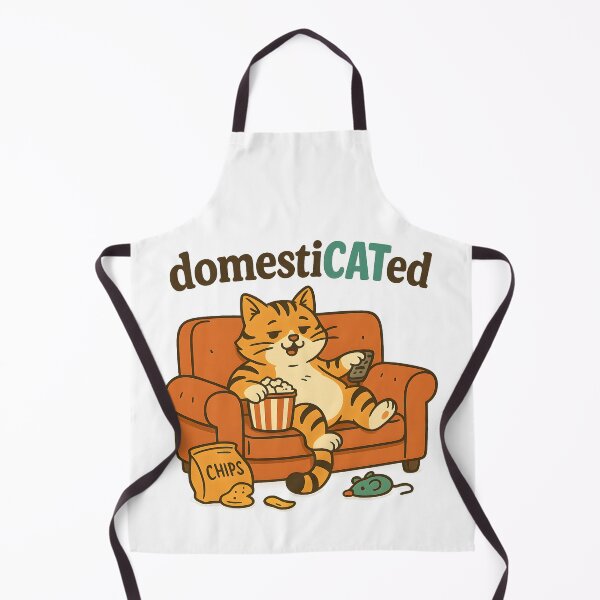 Item preview, domestiCATed – Funny Cat Lover Shirt designed and sold by SVALANART.