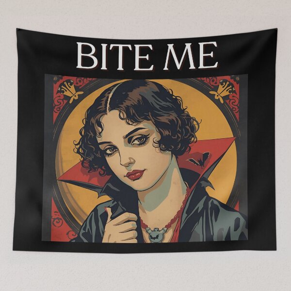 Item preview, Vintage Vampire Girl designed and sold by Vintage City.